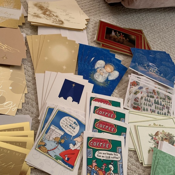 🎄New vintage Hallmark Christmas cards - 50+ with envelopes - Picture 8 of 10